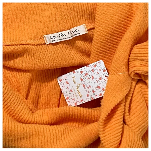 NWT Free People Snow Bunny Long Sleeve Yellow - Picture 8 of 8